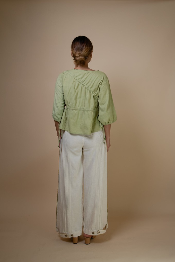 Meadows Ruched Blouse from Lafaani