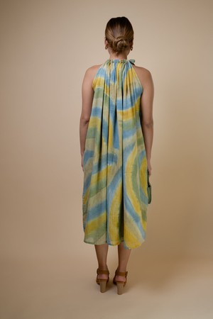 Meadows Hand Painted Dress from Lafaani