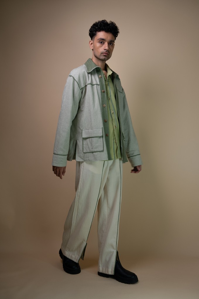 Meadows Oversized Shirt Jacket from Lafaani