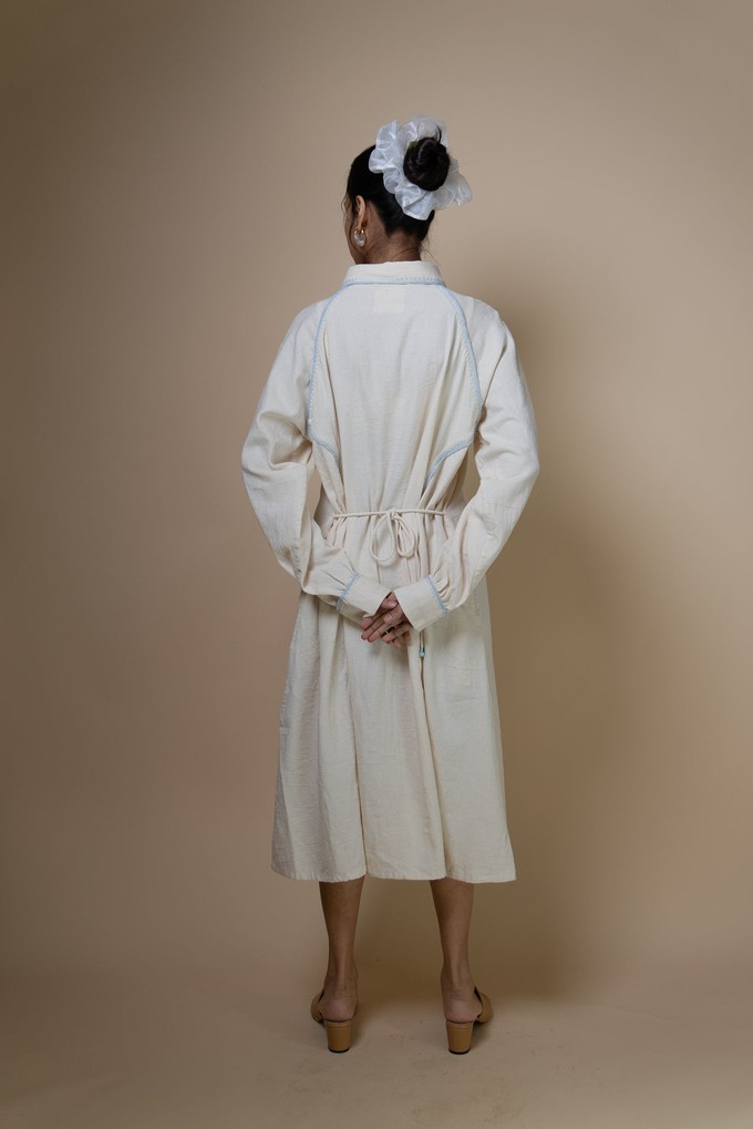 Meadows Panelled Shirt Dress from Lafaani