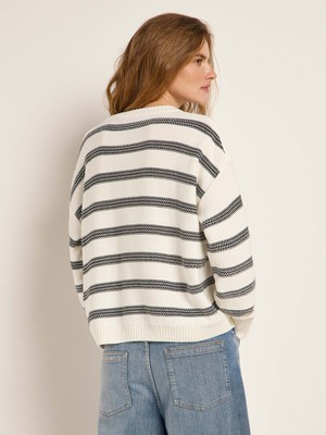 Striped sweater (GOTS) from LANIUS