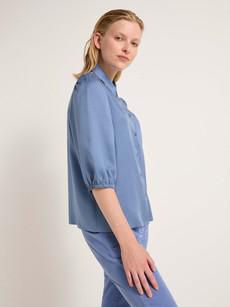 3/4-sleeve blouse via LANIUS