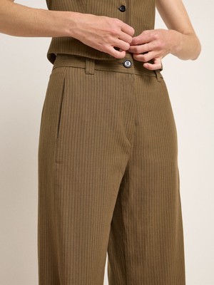 Pinstripe Marlene trousers (OCS) from LANIUS