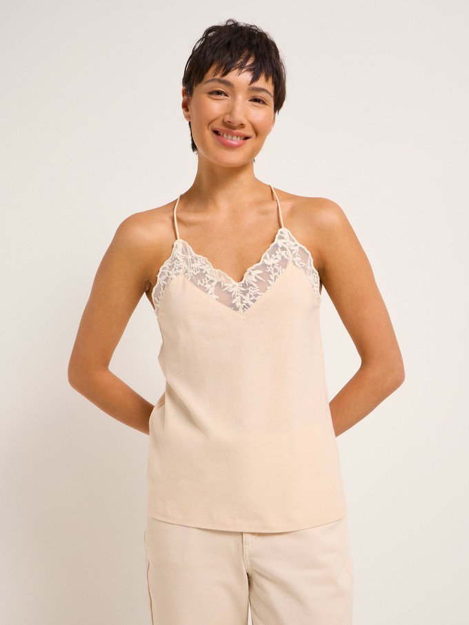 Top with lace (GOTS) from LANIUS