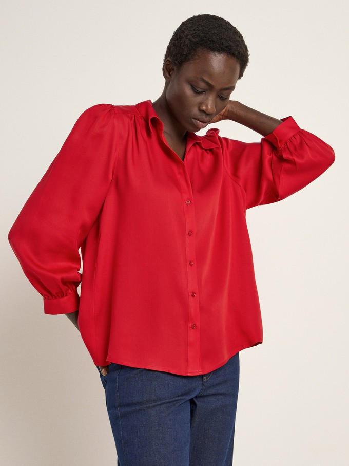 Ruffle blouse from LANIUS