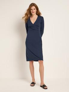 wrap-style dress via LANIUS