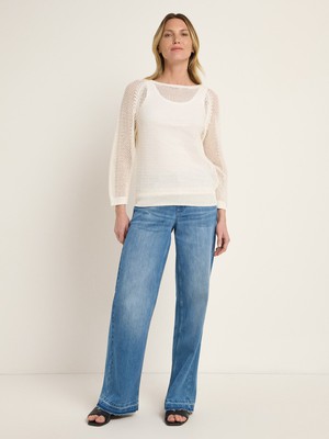 sweater with openwork from LANIUS