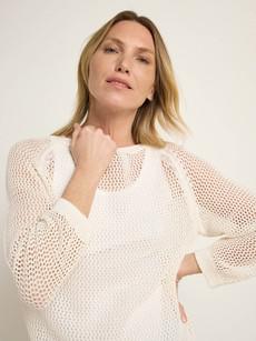 sweater with openwork via LANIUS