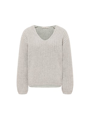 V-neck sweater (GOTS) from LANIUS