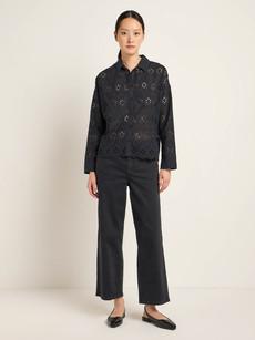 Lace shirt blouse via LANIUS