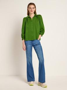 Ruffle blouse via LANIUS