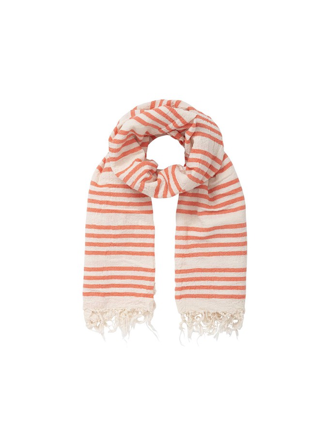 Scarf with stripes from LANIUS