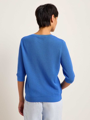 Structured half-sleeve sweater (GOTS) from LANIUS