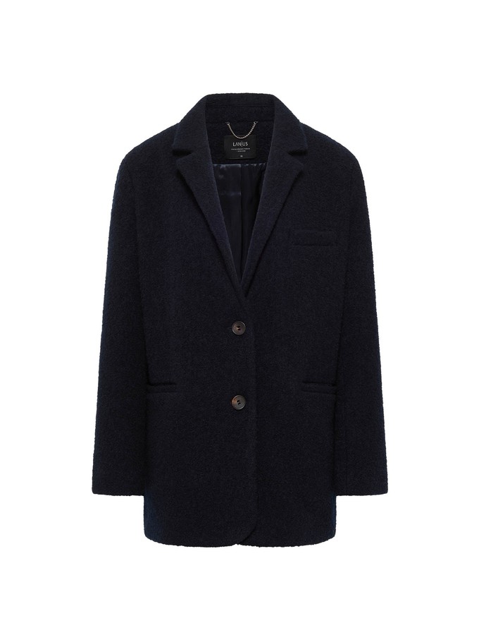 Boucle blazer coat (GOTS) from LANIUS