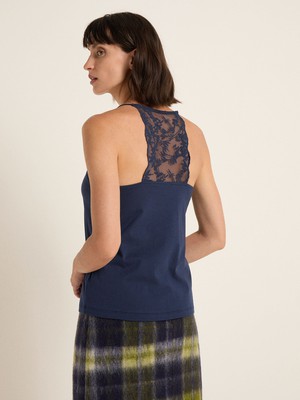 Top with lace (GOTS) from LANIUS