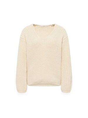 Sweater with v-neck (GOTS) from LANIUS