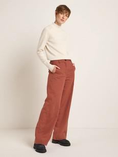 Pinstripe Marlene trousers (OCS) via LANIUS