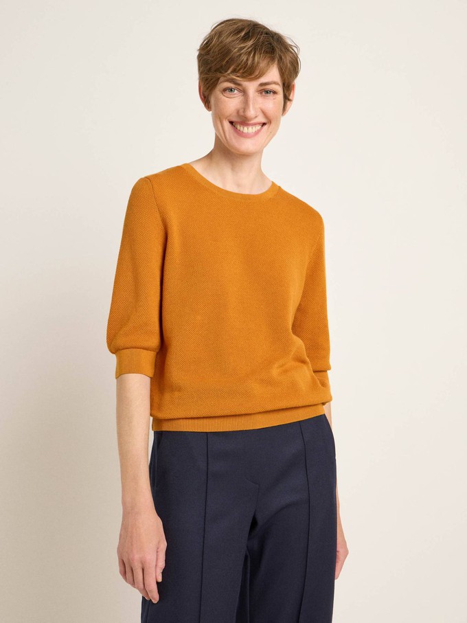 Structured half-zip jumper (GOTS) from LANIUS