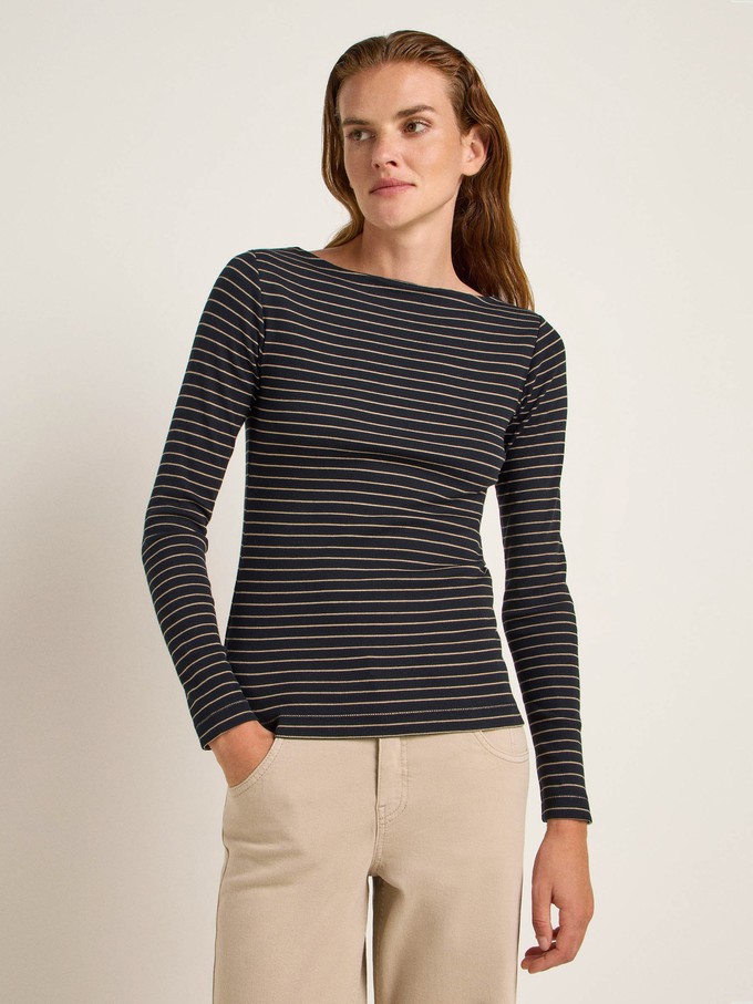 Submarine shirt with stripes (GOTS) from LANIUS