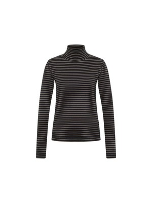 Striped turtleneck shirt (GOTS) from LANIUS