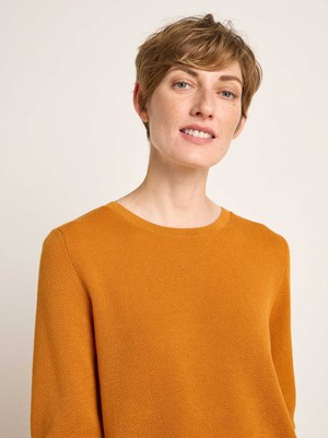 Structured half-zip jumper (GOTS) from LANIUS