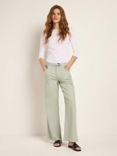 Pants with Belt (GOTS) via LANIUS