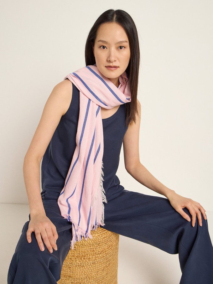 Striped scarf from LANIUS