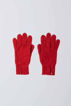 Scottish Cashmere Button Gloves from Lavender Hill Clothing