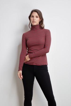 Striped Roll Neck from Lavender Hill Clothing