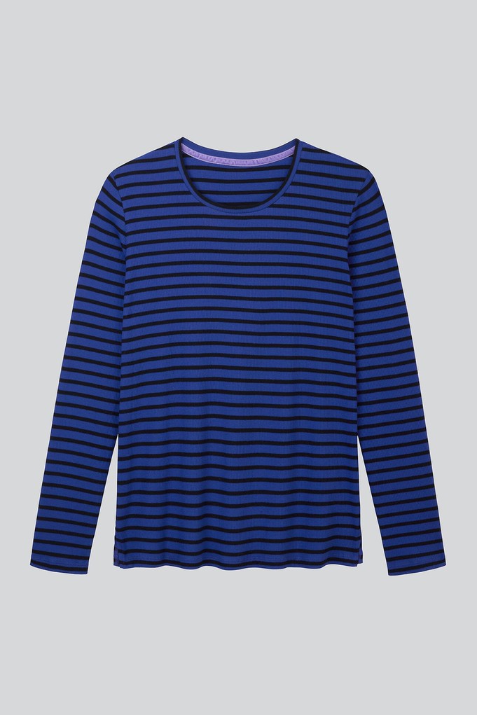 Striped Crew Neck T-shirt from Lavender Hill Clothing