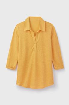 Collared Linen Top via Lavender Hill Clothing