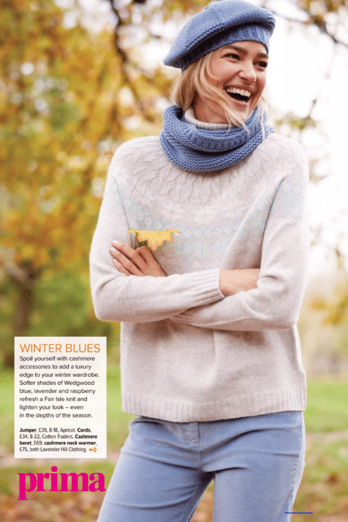 Scottish Cashmere Neckwarmer from Lavender Hill Clothing