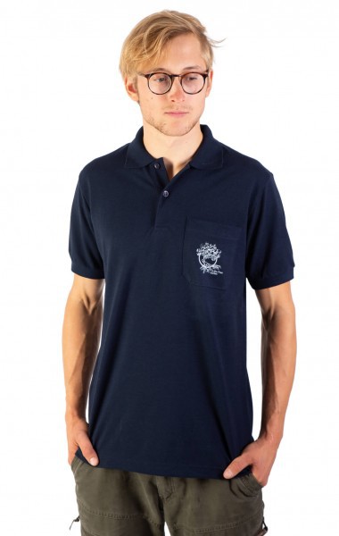 LT-Function Bioactive Polo Navy Men from Life-Tree