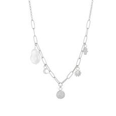 Serendipity Charm Necklace Silver via Loft & Daughter