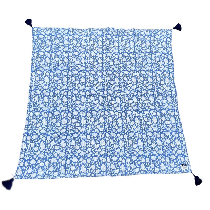 Wanderlust Picnic Blanket- Blue -Outlet from Loft & Daughter