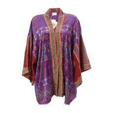 If Saris Could Talk Kimono- Royal Jacquard via Loft & Daughter
