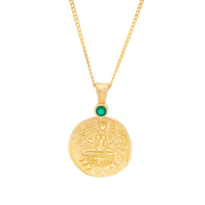 Lakshmi Coin Pendant from Loft & Daughter