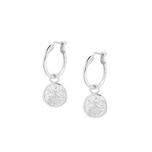 Baby Lakshmi Hoops Silver from Loft & Daughter