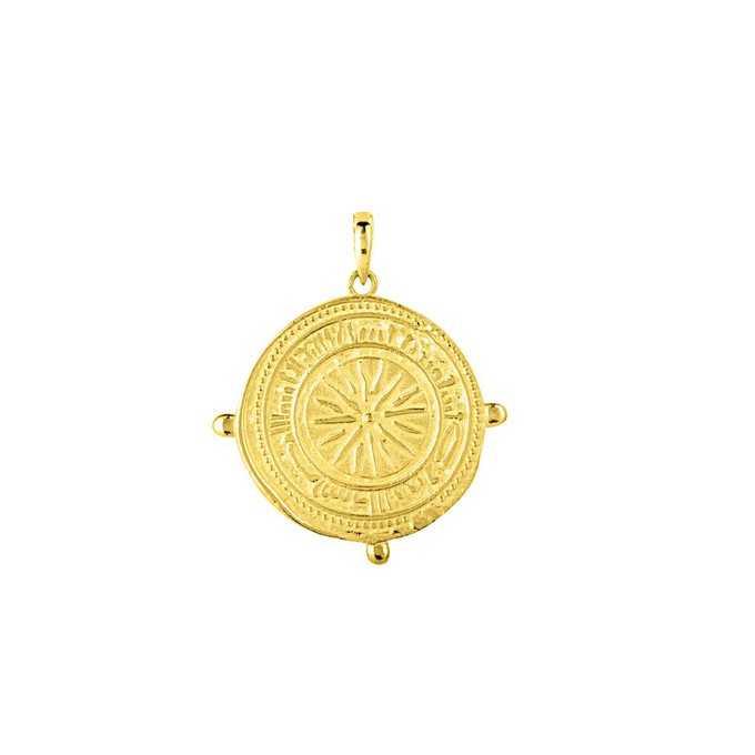 Divine Compass Link Chain Pendant from Loft & Daughter