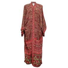 If Saris Could Talk Maxi Kimono- Autumn Paisley via Loft & Daughter