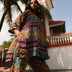 Once Upon a Sari Co-Ord Size 8-10: Print 19 from Loft & Daughter