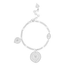 Me, Myself & Eye Bracelet Silver via Loft & Daughter