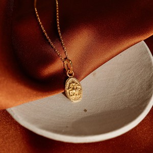 Baby Courage Pendant Gold Vermeil from Loft & Daughter