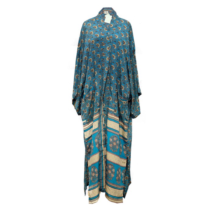 If Saris Could Talk Maxi Kimono- Jag Niwas from Loft & Daughter