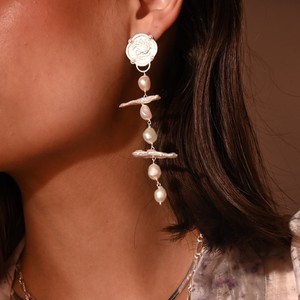 Spero Cascade Earrings Silver from Loft & Daughter