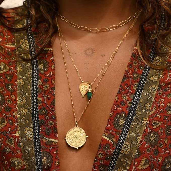 Divine Compass Pendant from Loft & Daughter