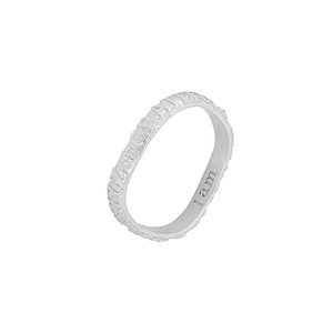 Grateful Affirmation Stacking Ring Silver from Loft & Daughter