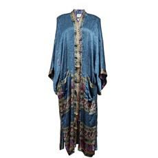 If Saris Could Talk Maxi Kimono- Udaipur Dream via Loft & Daughter