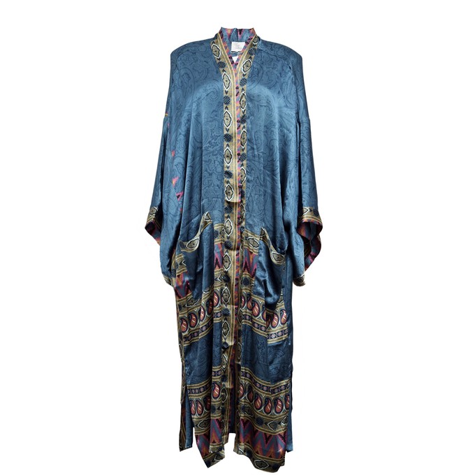 If Saris Could Talk Maxi Kimono- Udaipur Dream from Loft & Daughter