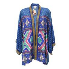 If Saris Could Talk Kimono- Johari Jewel via Loft & Daughter